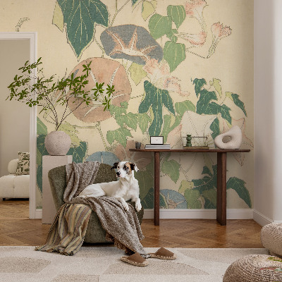 Fotobehang woonkamer Bloemige elegantie