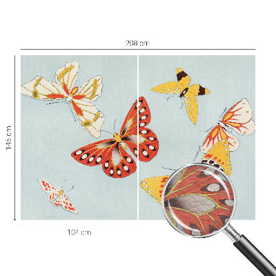 Modern fotobehang Artistieke vlinders