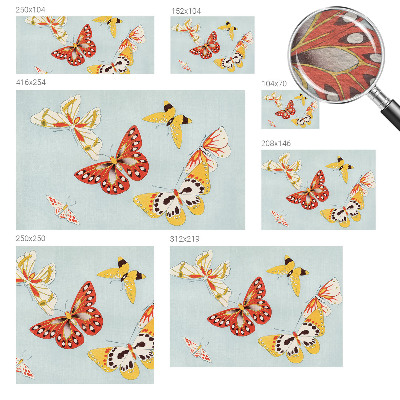 Modern fotobehang Artistieke vlinders