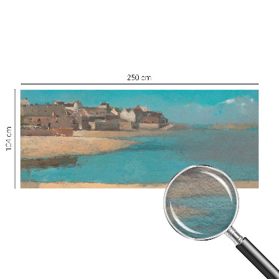 Fotobehang voor slaapkamer Een rustig dorp