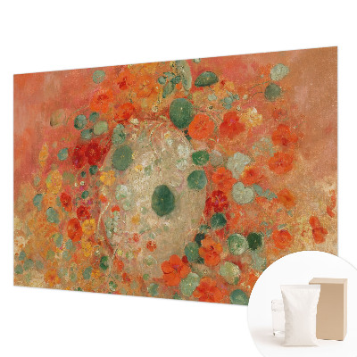 Fotobehang voor de woonkamer Abstracte bloemen