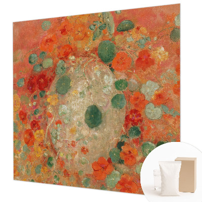 Fotobehang voor de woonkamer Abstracte bloemen