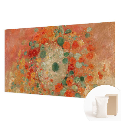 Fotobehang voor de woonkamer Abstracte bloemen