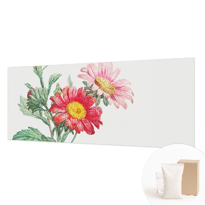 Fotobehang voor de slaapkamer Tere bloemen