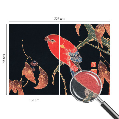 Fotobehang Exotische vogel