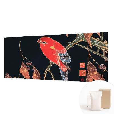 Fotobehang met een exotische vogel als motief