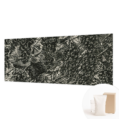 Muur behang Druivenafdruk