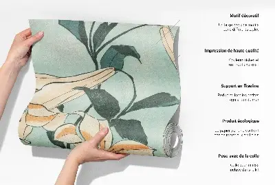 Fotobehang naadloos met een illustratie van een stierpotlood