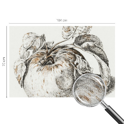 Naadloos fotobehang Appelbladeren