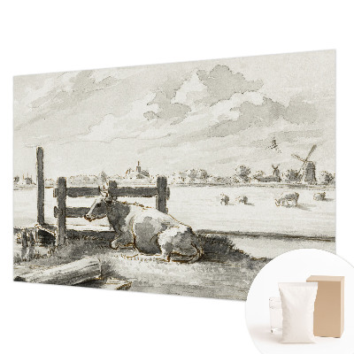 Fotobehang op maat met een landelijk idyllisch motief