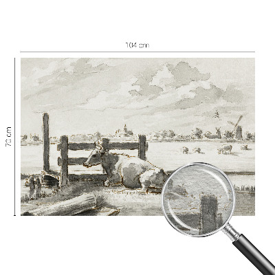 Fotobehang op maat Landelijk idyllisch