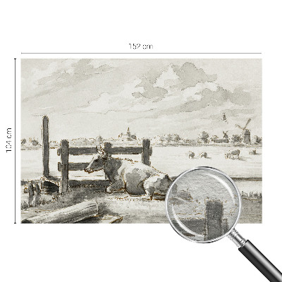 Fotobehang op maat Landelijk idyllisch