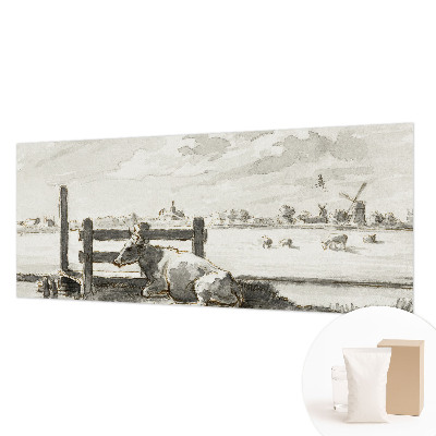 Fotobehang op maat met een landelijk idyllisch motief