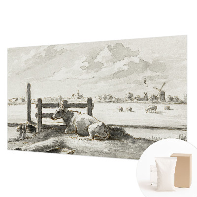 Fotobehang op maat met een landelijk idyllisch motief