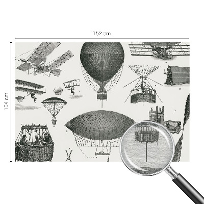 Fotobehang voor de slaapkamer Geschiedenis van de luchtvaart