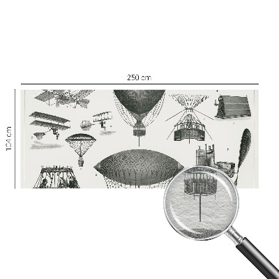 Fotobehang voor de slaapkamer Geschiedenis van de luchtvaart