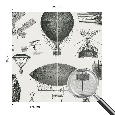 Fotobehang voor de slaapkamer Geschiedenis van de luchtvaart