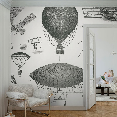 Fotobehang voor de slaapkamer Geschiedenis van de luchtvaart