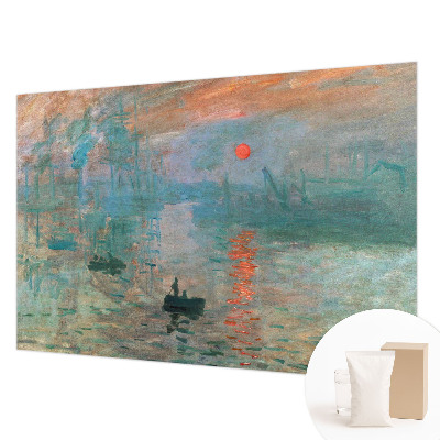 Vlies fotobehang met een havenlandschap als print