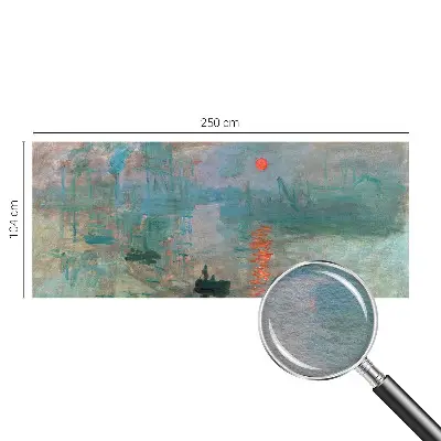 Vlies fotobehang met een havenlandschap als print