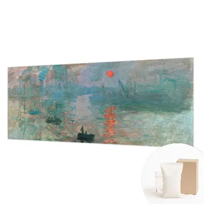 Vlies fotobehang met een havenlandschap als print