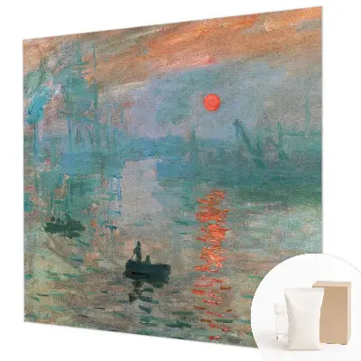 Vlies fotobehang met een havenlandschap als print