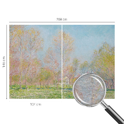 Vliesbehang fotobehang Lentepark