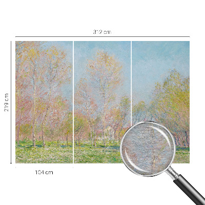 Vliesbehang fotobehang Lentepark