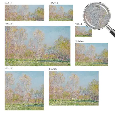 Vliesbehang fotobehang met het Lentepark-motief