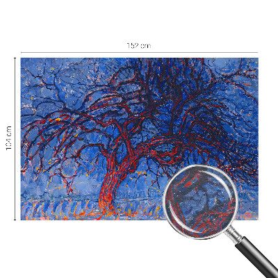 Vlies fotobehang op maat Vlammenboom