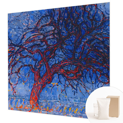 Vlies fotobehang op maat Vlammenboom