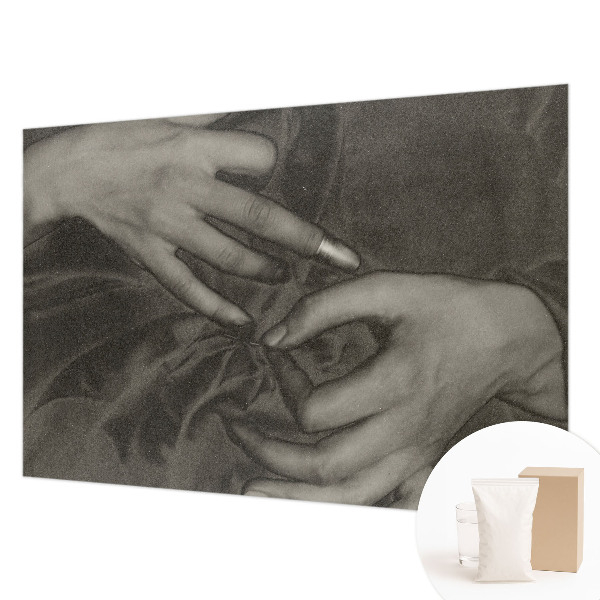 Fotobehang vliesbehang Handenmateriaal