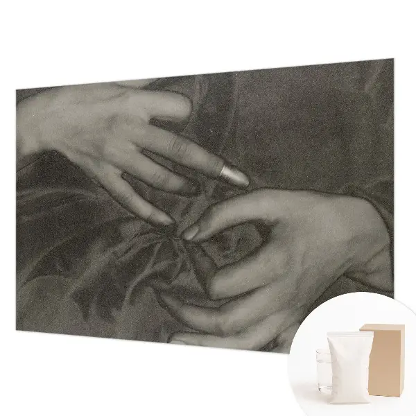 Fotobehang vliesbehang met een motief van handen