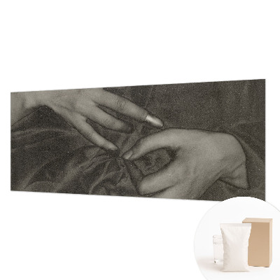 Fotobehang vliesbehang Handenmateriaal