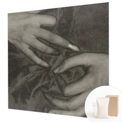 Fotobehang vliesbehang met een motief van handen
