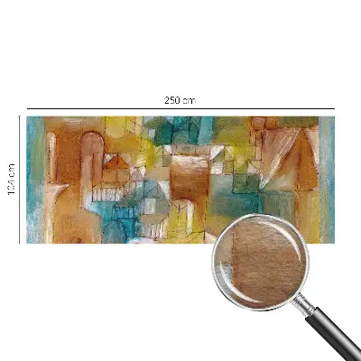 Fotobehang op maat met geometrische structuren
