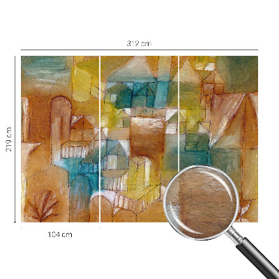 Fotobehang op maat Geometrische structuren