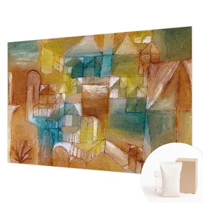 Fotobehang op maat met geometrische structuren