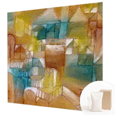 Fotobehang op maat met geometrische structuren
