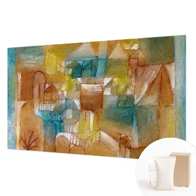Fotobehang op maat met geometrische structuren