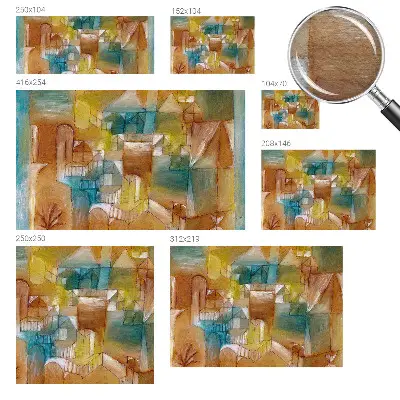 Fotobehang op maat met geometrische structuren