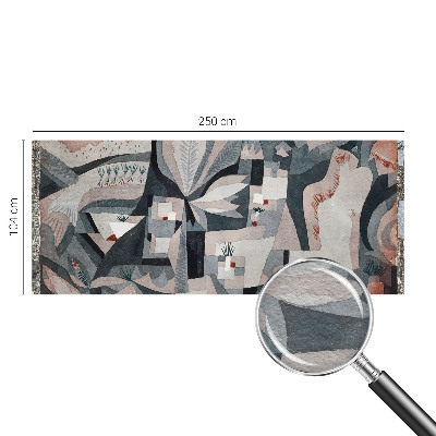 Foto behang op maat Abstractie van de natuur