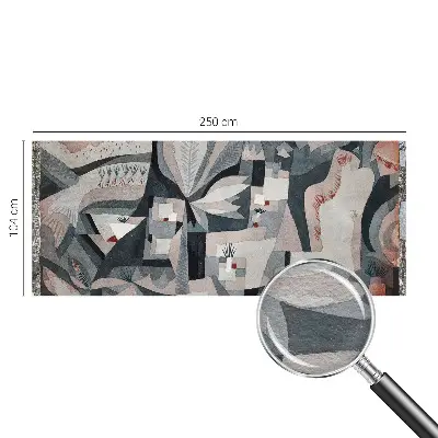 Foto behang op maat met een abstracte natuuropname