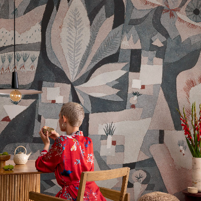 Foto behang op maat Abstractie van de natuur