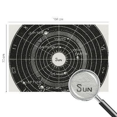 Fotobehang naadloos Kosmisch diagram