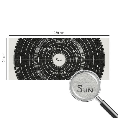 Fotobehang naadloos Kosmisch diagram