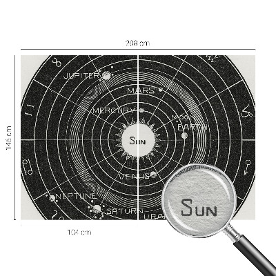 Fotobehang naadloos Kosmisch diagram