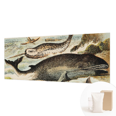 Fotobehang woonkamer met het motief 'Zeereuzen' voor in de woonkamer