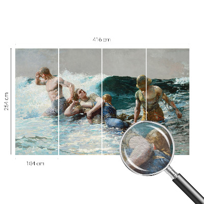 Modern fotobehang Zeegevechten