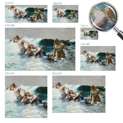 Modern fotobehang Zeegevechten